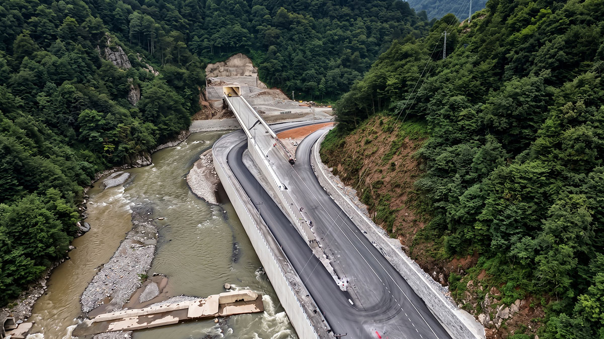 Ayder Yaylası yolu 1,5 kilometre kısaldı, seyahat süresi 20 dakikaya indi