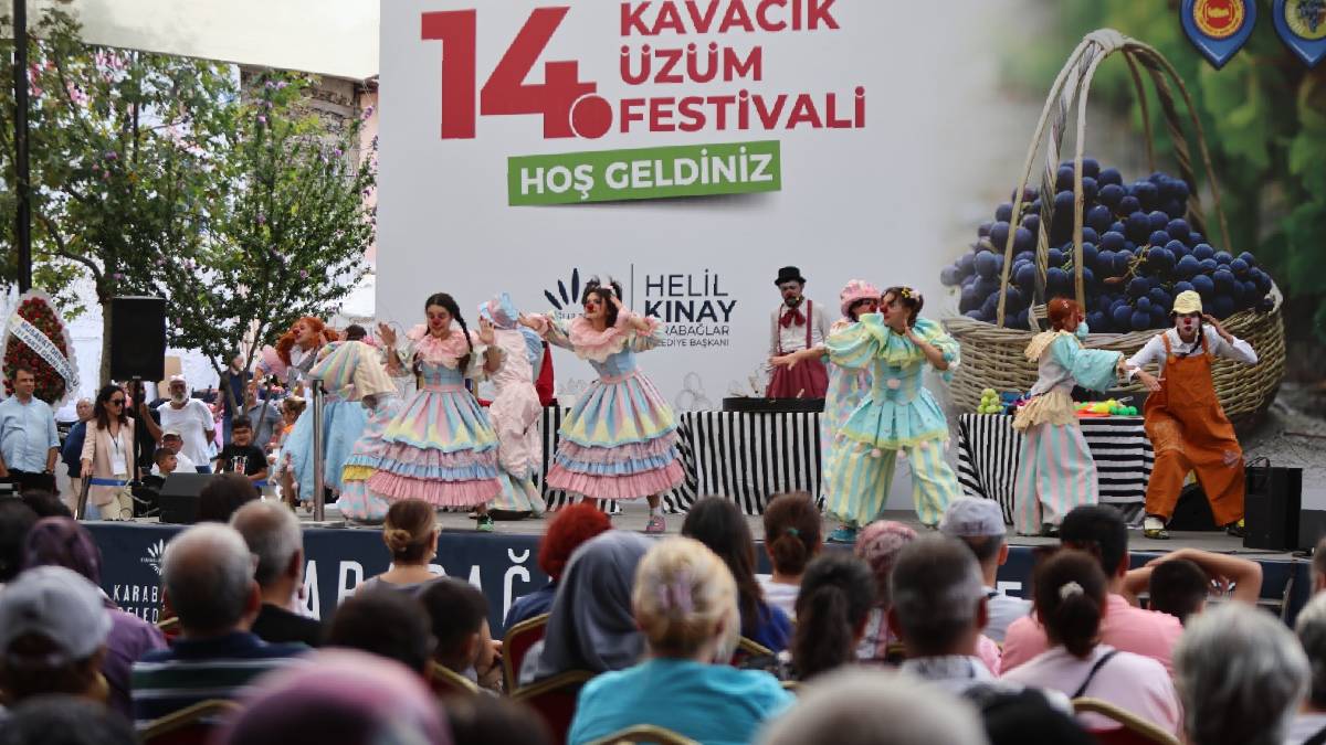 Kavacık Üzüm Festivali bu sene de çok beğenildi