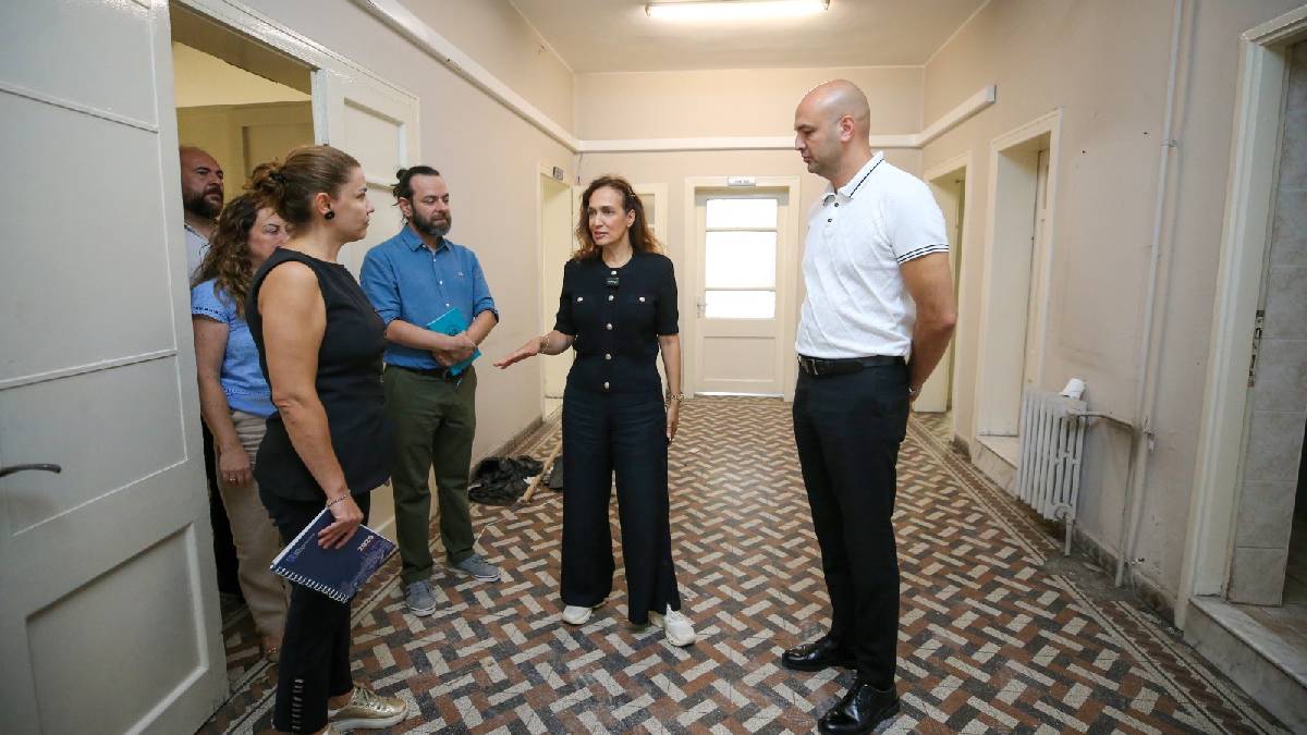 Karşıyaka’nın tarihi sağlık merkezinde restorasyon başladı