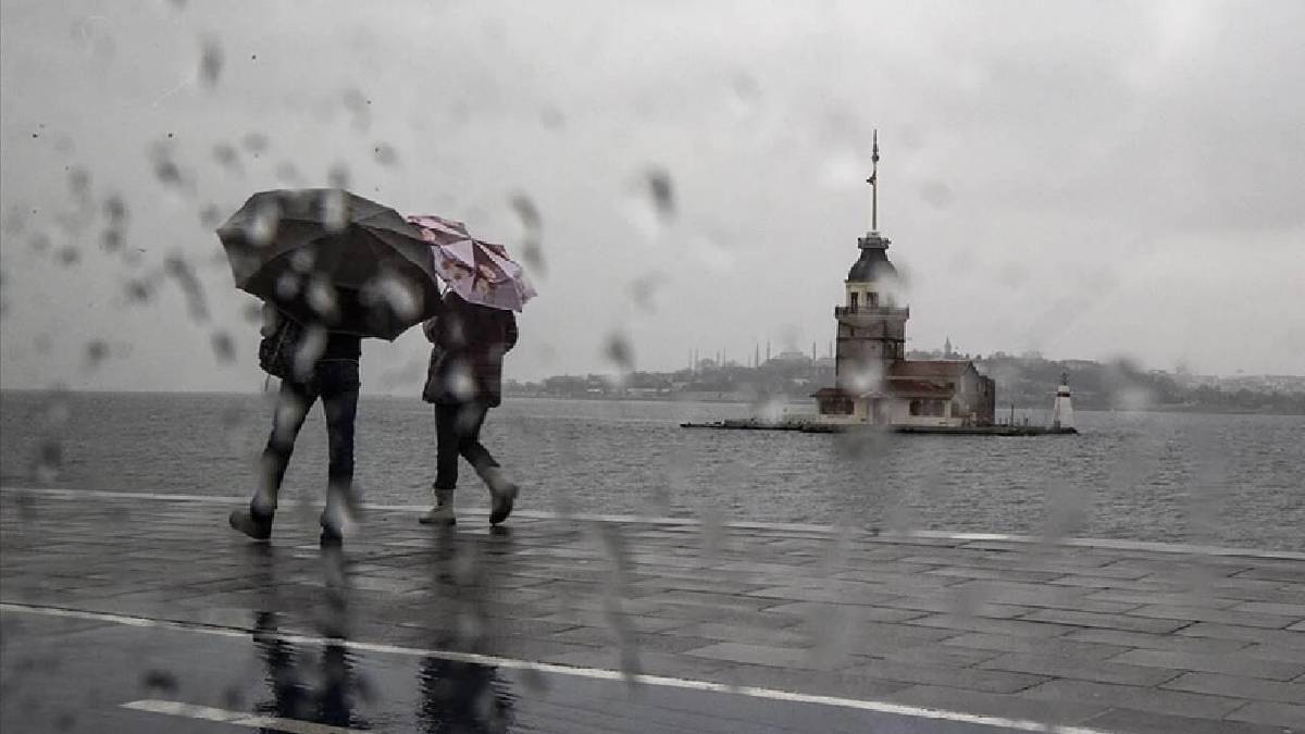 AKOM’dan İstanbul için sağanak uyarısı