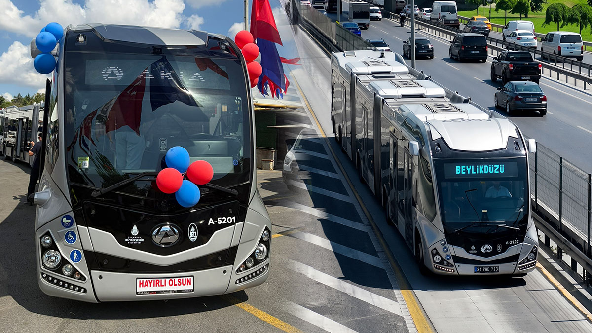 İETT, 2 bin yeni aracın 550'sini teslim aldı: Filo yaşı 6'ya geriledi