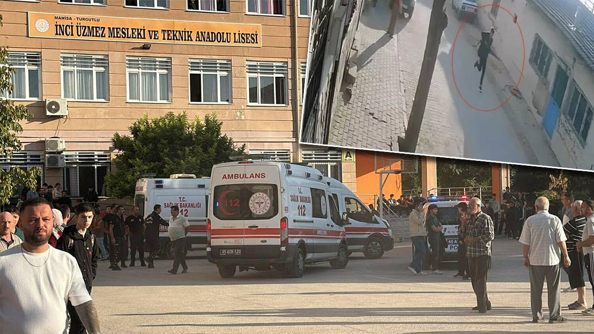 Manisa'da okula silahlı saldırı: Ölü ve yaralı öğrenciler var