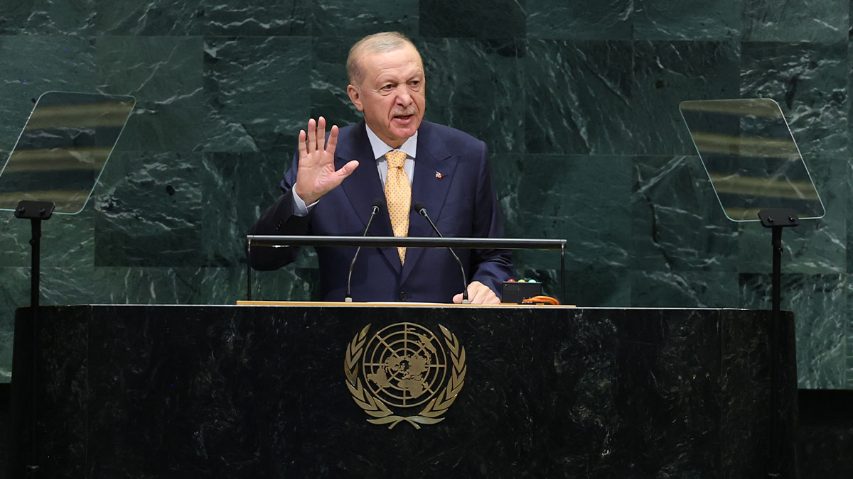 Erdoğan, Birleşmiş Milletler kürsüsünden seslendi: Gazze dünyanın en büyük çocuk kabristanlığıdır