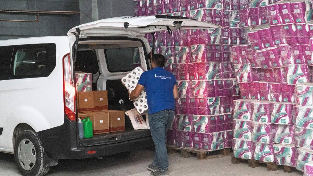 İzmir Büyükşehirden okullara hijyen desteği