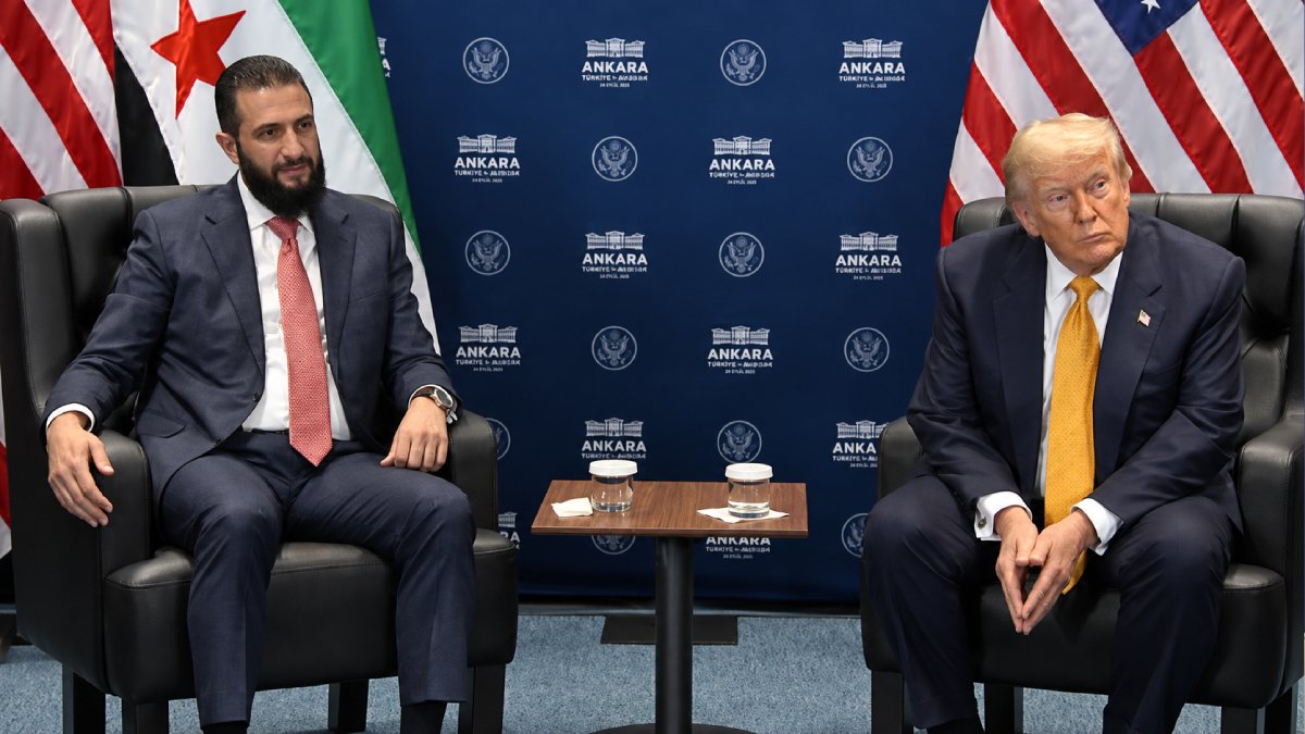 Suriye Cumhurbaşkanı Şara, Trump'a Golan Tepeleriyle ilgili esprili yanı verdi