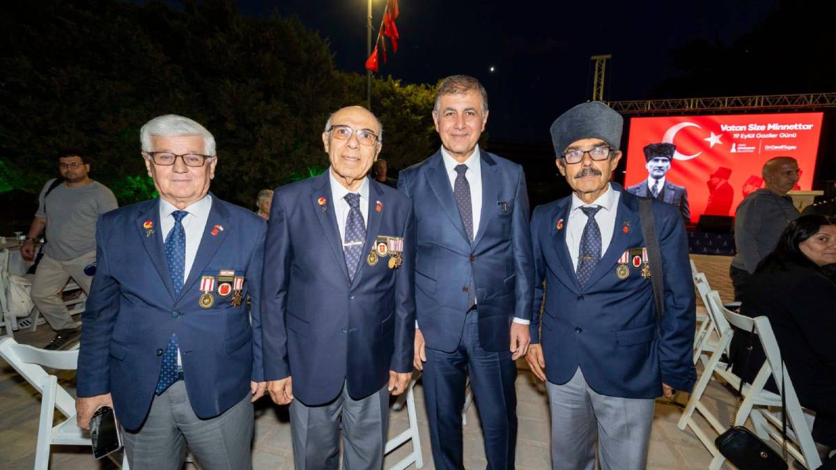 Başkan Tugay’dan şehit ve gaziler için vefa mesajı :“Bu hürmet sonuna kadar gösterilecek”