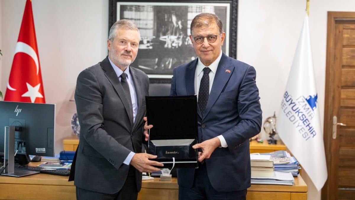 Norveç Krallığı Türkiye Büyükelçisi Gaarder’dan Başkan Tugay’a ziyaret