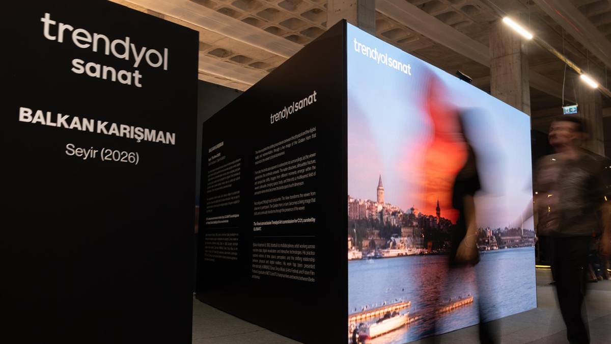 Balkan Karışman’ın “Seyir” enstalasyonu Contemporary Istanbul’da ilk kez izleyiciyle buluştu