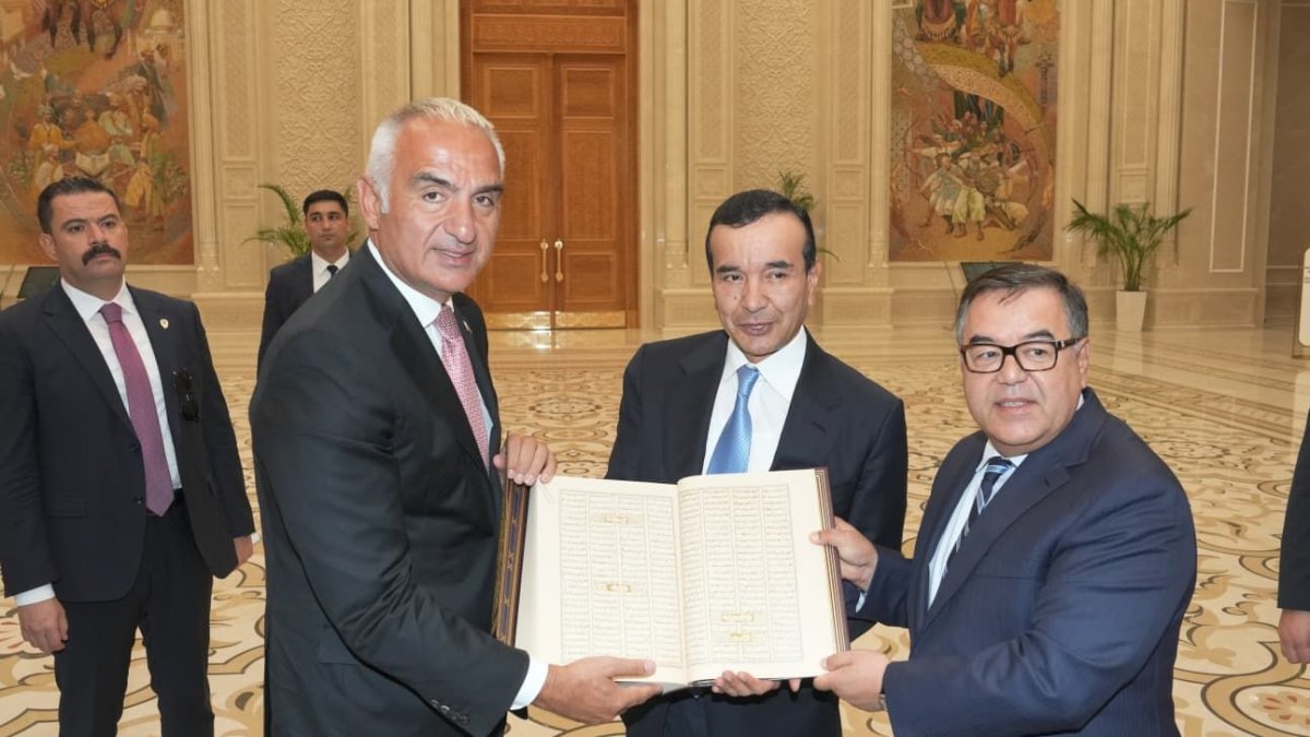 Türkiye ile Özbekistan arasında kültür anlaşması: Taşkent’te mutabakat zaptı