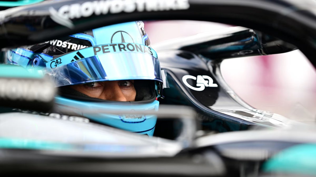 Mercedes pilotu George Russell Bakü’de zirvede