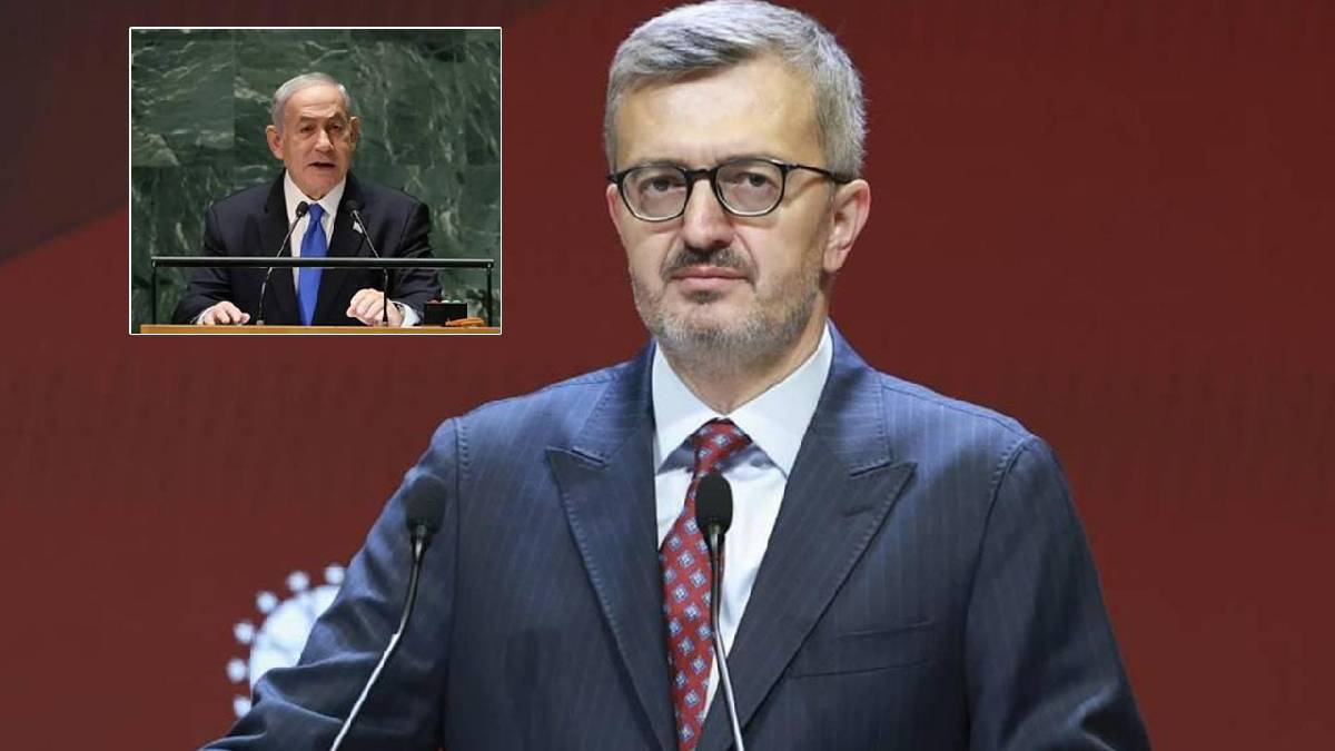 Duran: Netanyahu'nun hadsiz ve alçak sözleri katliamlarını görünmez hale getiremez