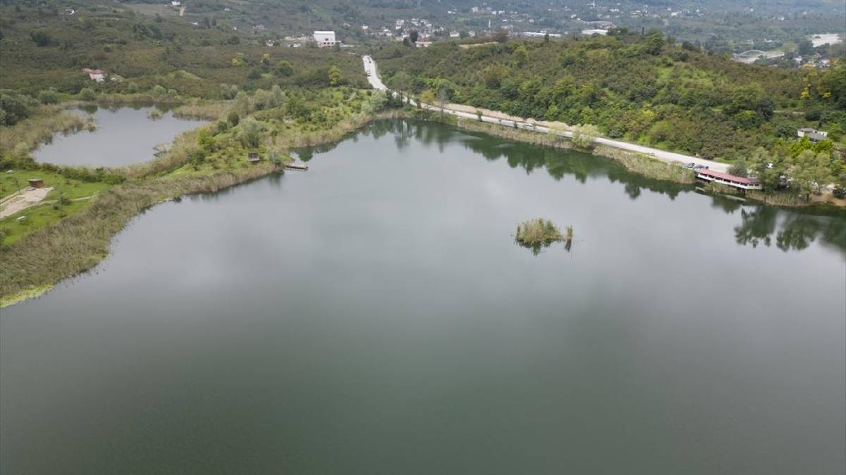 Yeşille mavinin Karadeniz’deki uyumu! Ordu’nun gizli hazinesi Gaga Gölü