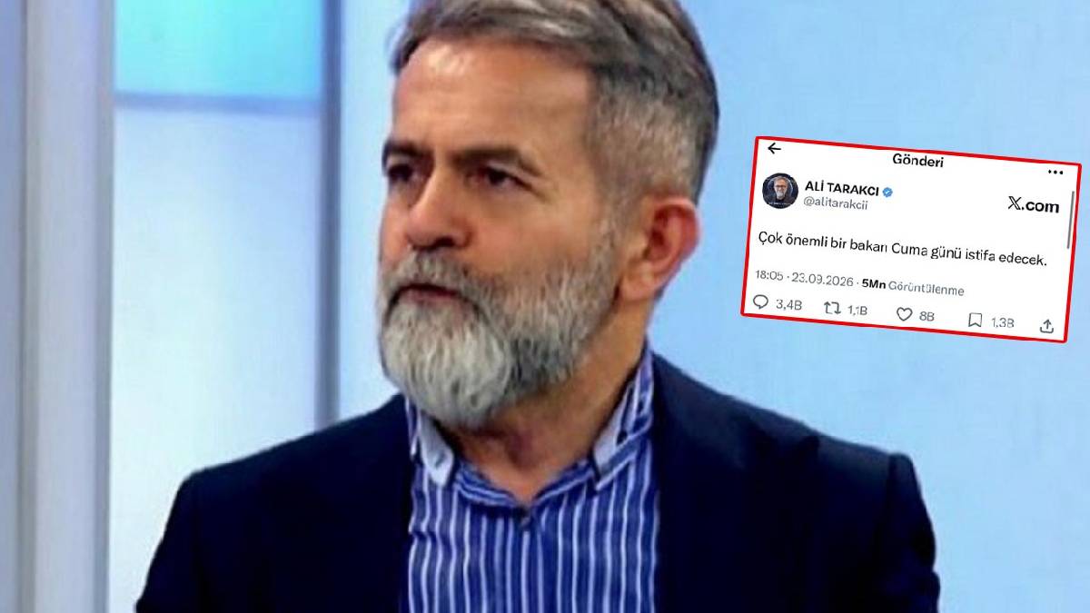 "Bakan istifa edecek" demişti: Ali Tarakcı gözaltına alındı