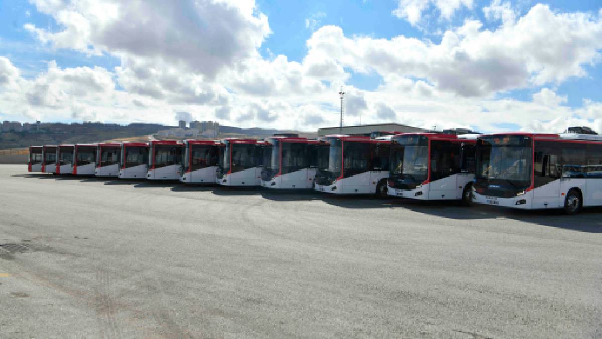 EGO otobüs filosu güçlenmeye devam ediyor: 13 yeni otobüs Başkentlilerin hizmetinde