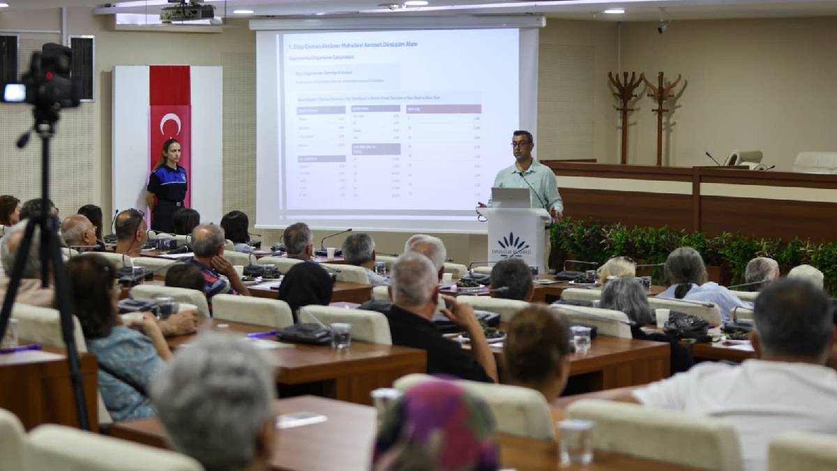 Karabağlar Osman Aksüner’de kentsel dönüşüm için 3. buluşma