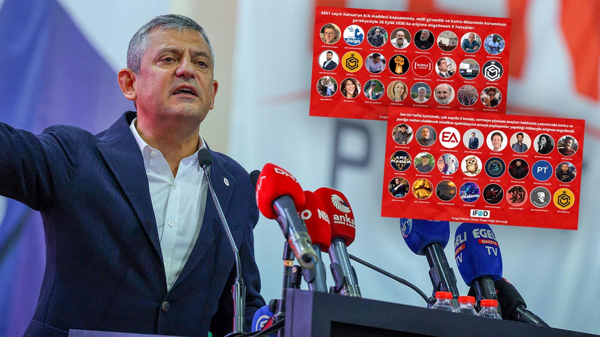 Özel’den X ve Instagram’a erişim engeli tepkisi: Yanlış tarafta durmayın