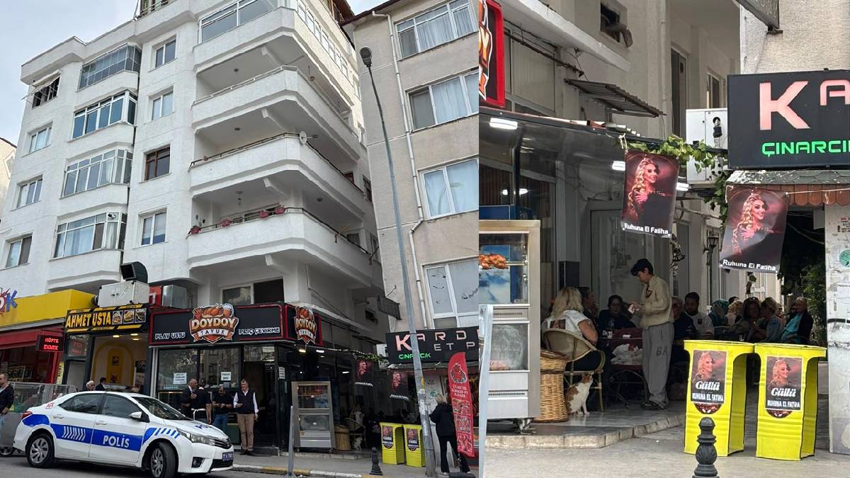 Şüpheli ölümünün 1. yılında hüzünlü anma: Güllü düştüğü evinin önünde dualarla anıldı