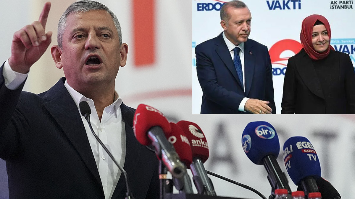 Özel’den Erdoğan’a fon krizi çıkışı: Fatma Betül Sayan Kaya’dan 2 milyarı geri alacak mısın?