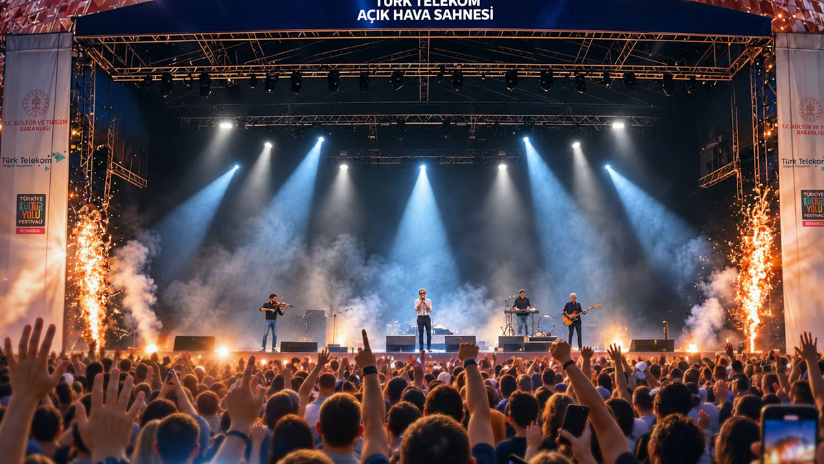 Sanatın kalbi AKM’de atıyor: İstanbul Kültür Yolu Festivali Türk Telekom desteğiyle başladı
