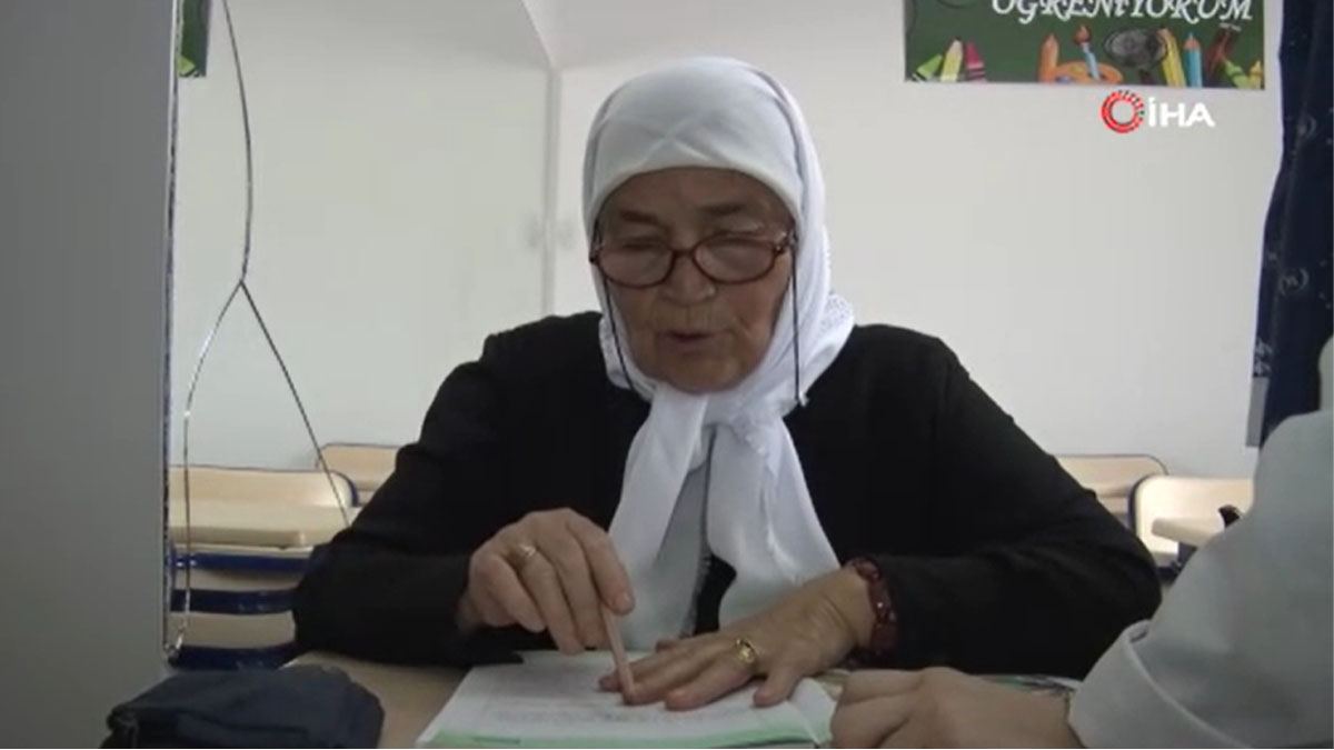 72 yaşında çocukluk hayalini gerçekleştirdi: Elif Teyze'nin azmi herkese örnek oldu!