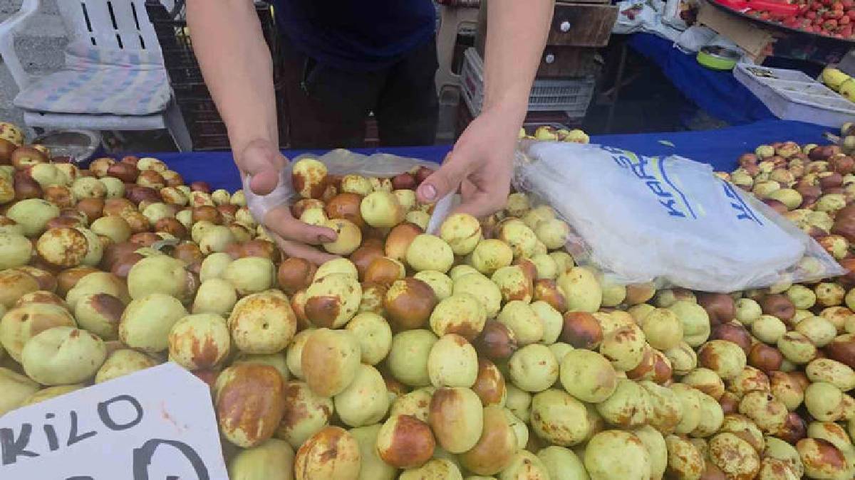 Halk ona ‘Doktor Hünnap’ diyor yoğun talep görüyor! Kütahya’da 80 TL’den tezgahta