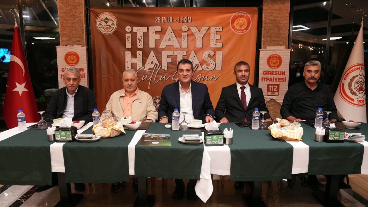 Giresun’da İtfaiye Haftası’na özel buluşma