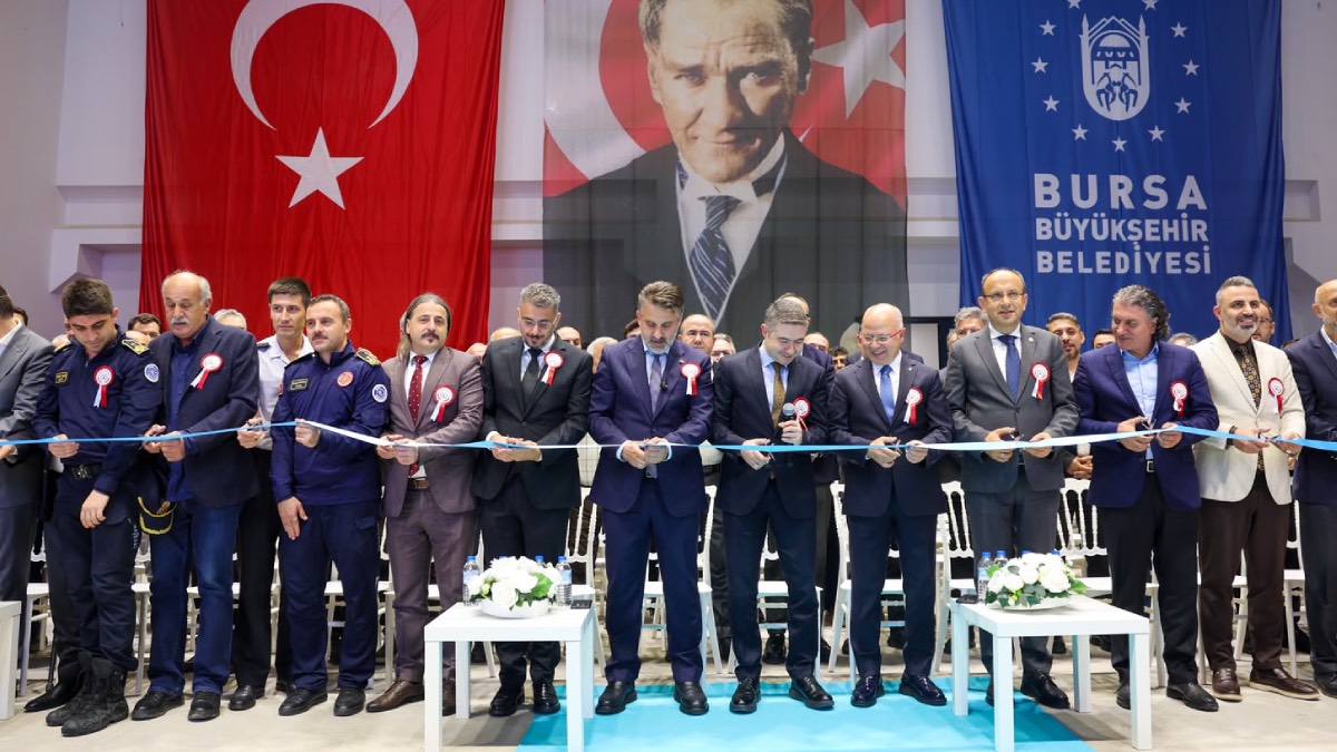 Bursa’da 32’nci itfaiye istasyonu Barakfakih OSB’de hizmete girdi