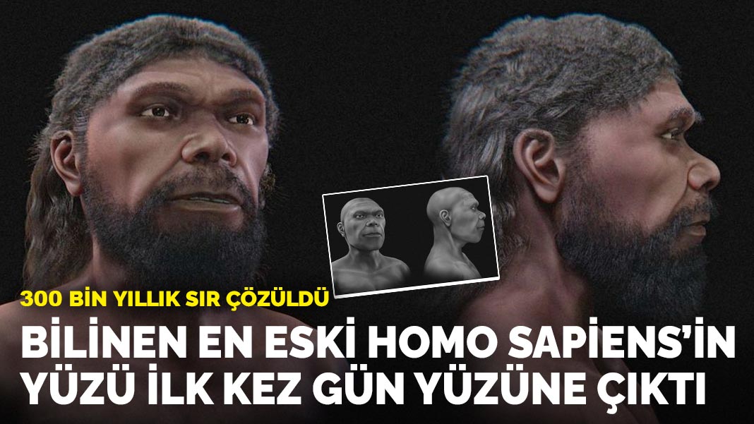 300 bin yıllık sır çözüldü: Bilinen en eski Homo Sapiens’in yüzü ilk kez gün yüzüne çıktı