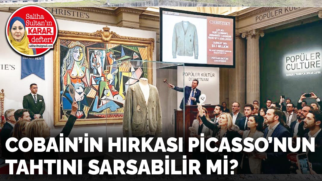 Cobain’in hırkası Picasso’nun  tahtını sarsabilir mi?