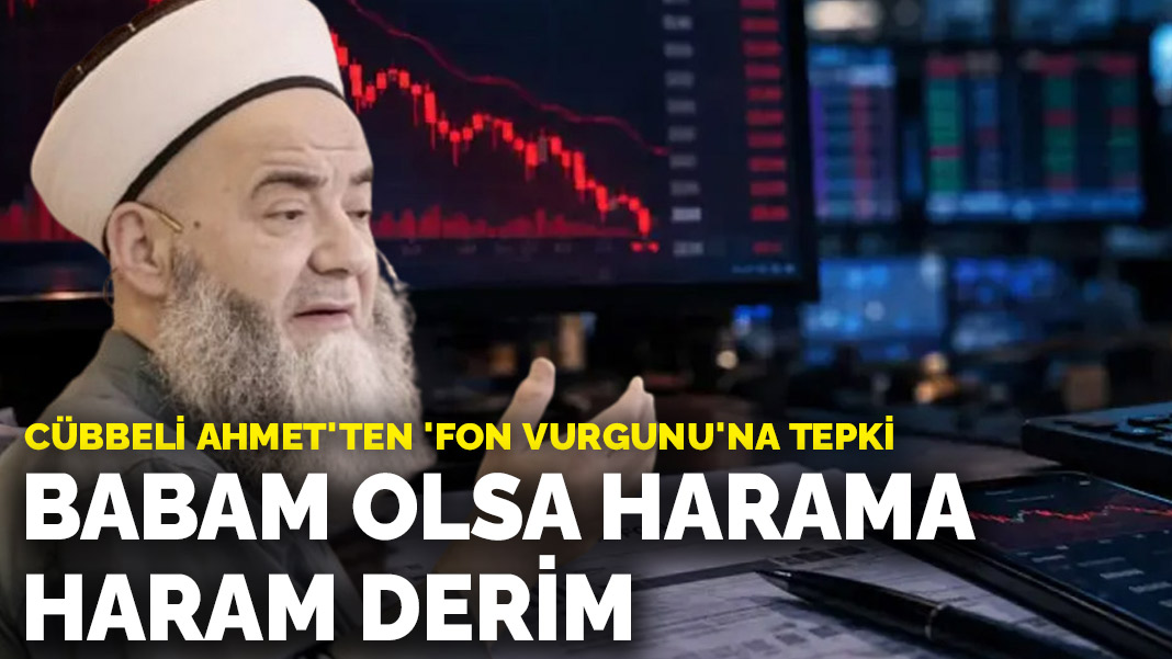 Cübbeli Ahmet, 'fon vurgunu' tartışmasına dini perspektiften yanıt verdi