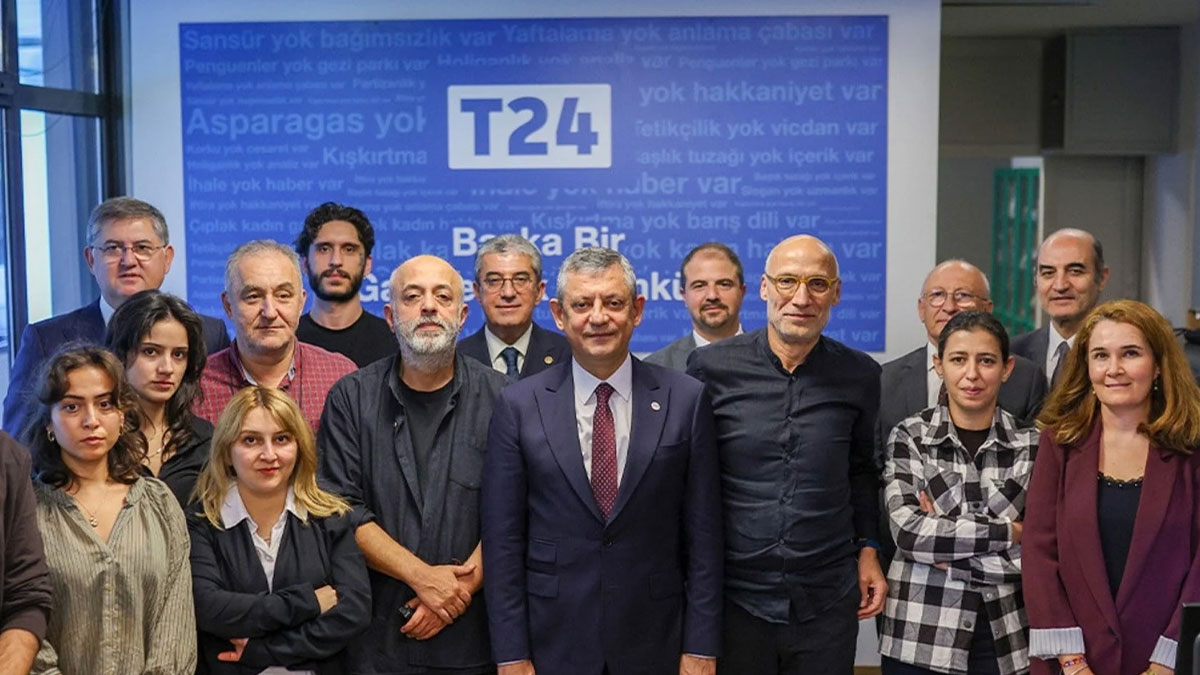 Özgür Özel’den erişim engeli getirilen T24’e ziyaret