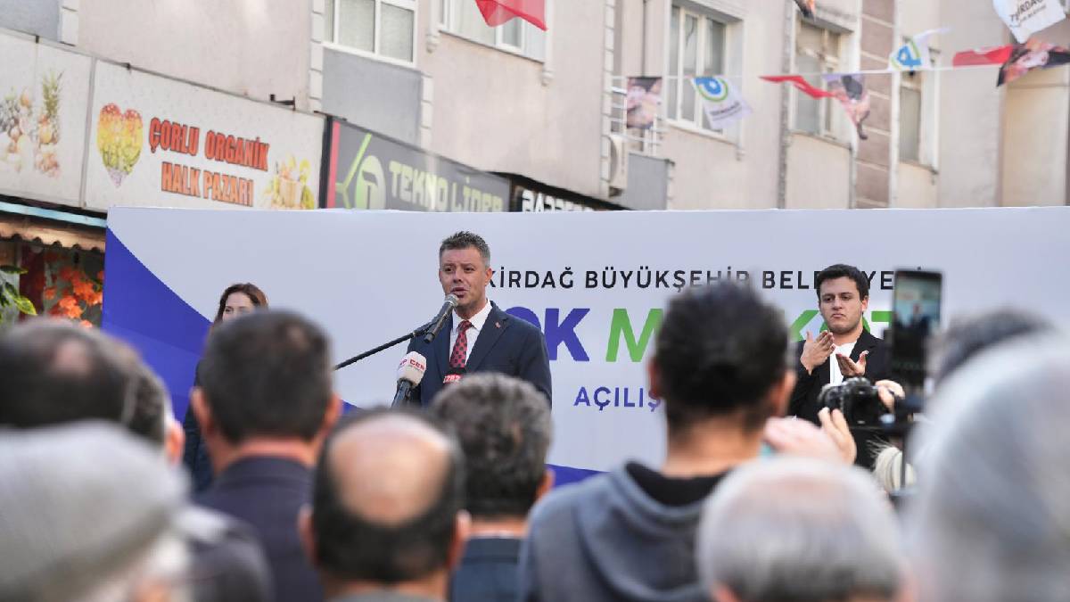 Çorlu’ya 2 TEK Market birden açıldı