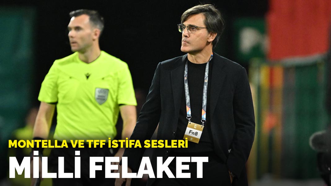 Milli felaket: Belçika'da "Montella ve TFF istifa" sesleri