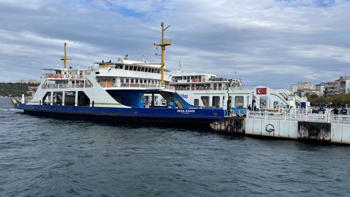 Olumsuz hava deniz ulaşımını etkiledi: Kabatepe-Gökçeada hattındaki bazı feribot seferleri yarın yapılamayacak