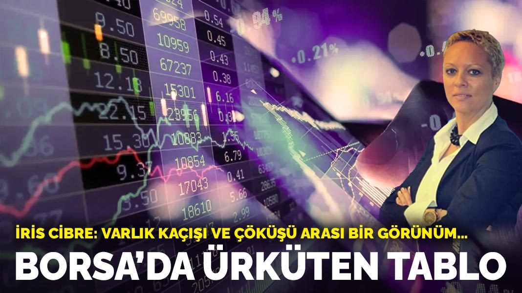 İris Cibre: "Varlık kaçışı ve çöküşü arası bir görünüm..." Borsada ürküten tablo