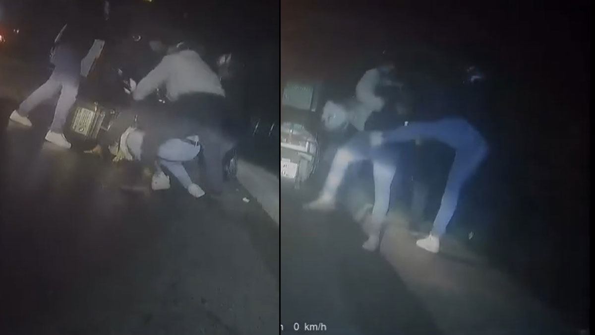 Sarıyer’de motokuryeye korkunç saldırı: Başına kaskla vurdular