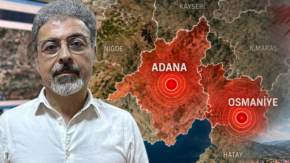 Adana ve Osmaniye'deki peş peşe sarsıntıların ardından Prof. Dr. Sözbilir: Deprem fırtınası devam edebilir