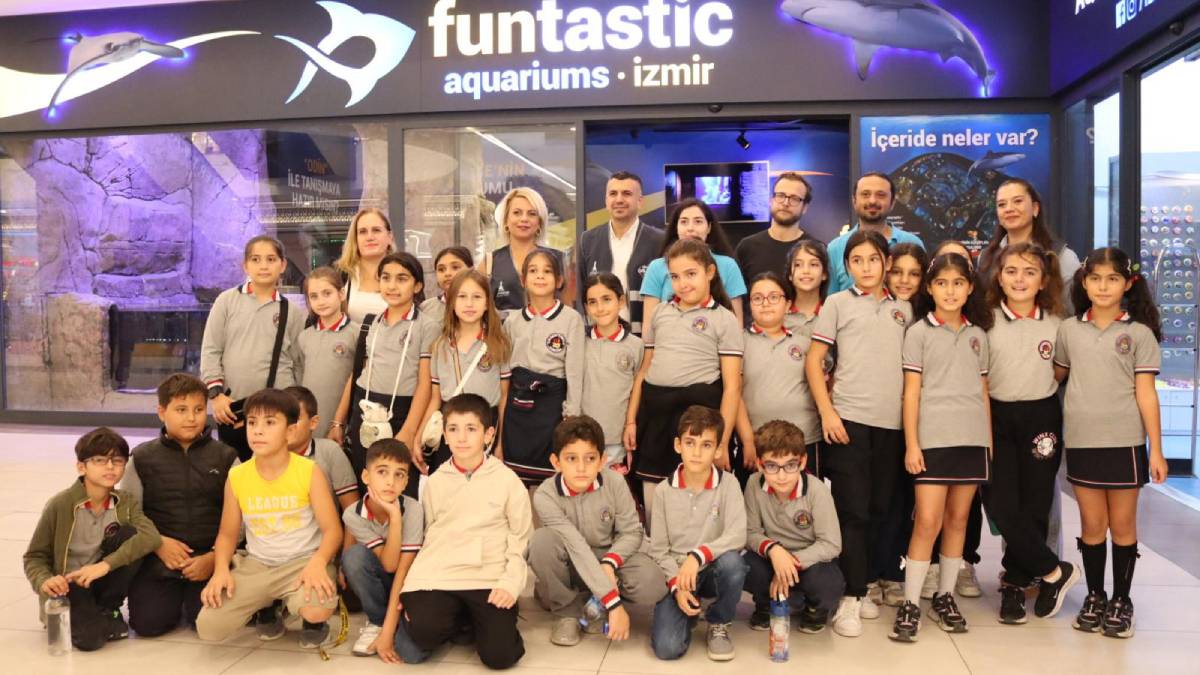 İzmirli çocuklar su altı dünyasını keşfetti