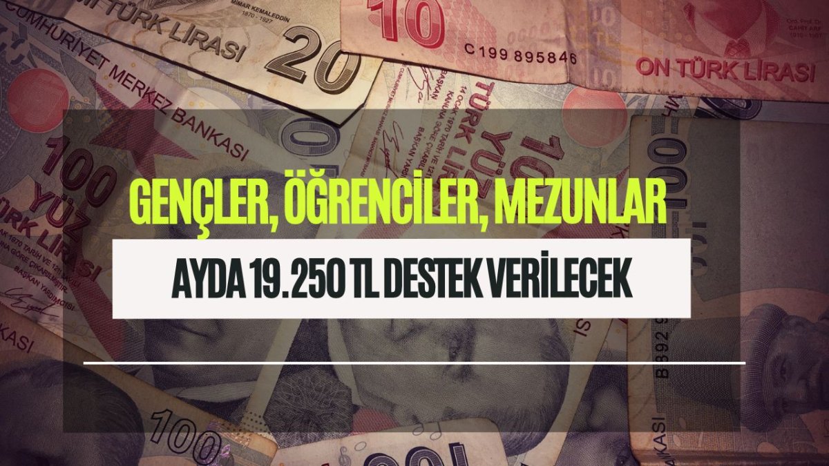 Gençlere Müjde! İŞKUR GÜÇ Projesi ile ev gençlerine, öğrencilere, mezunlara ayda 19.250 TL gelir desteği