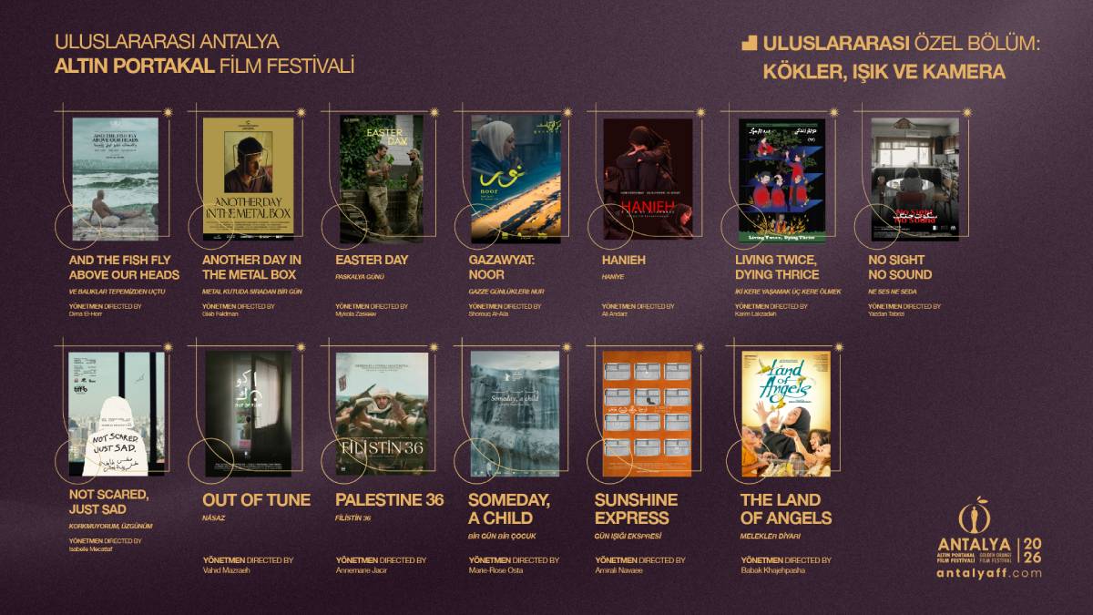 Altın Portakal Film Festivali’nin uluslararası programı: “Kökler, Işık ve Kamera” başlıklı özel bölümde 13 film var