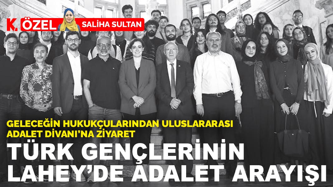 Türk gençleri Lahey’de uluslararası adalet sistemlerini ziyaret etti