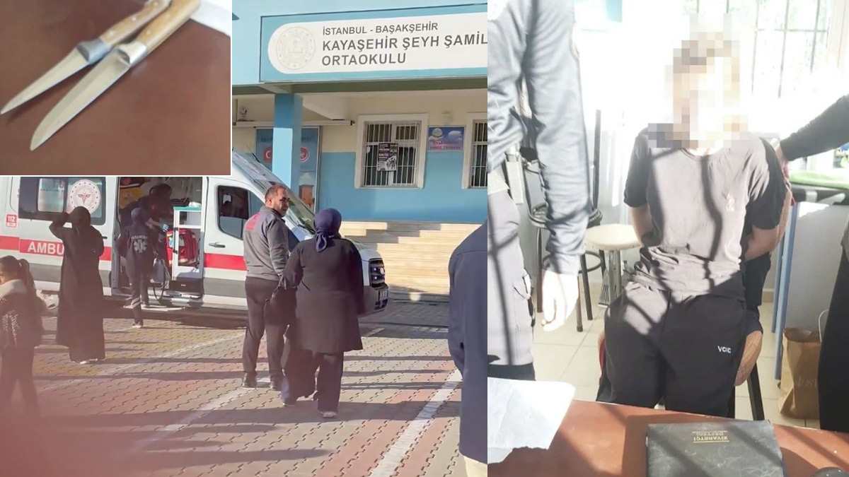 Başakşehir’de ortaokulda bıçaklı saldırı: 1 öğrenci hayatını kaybetti