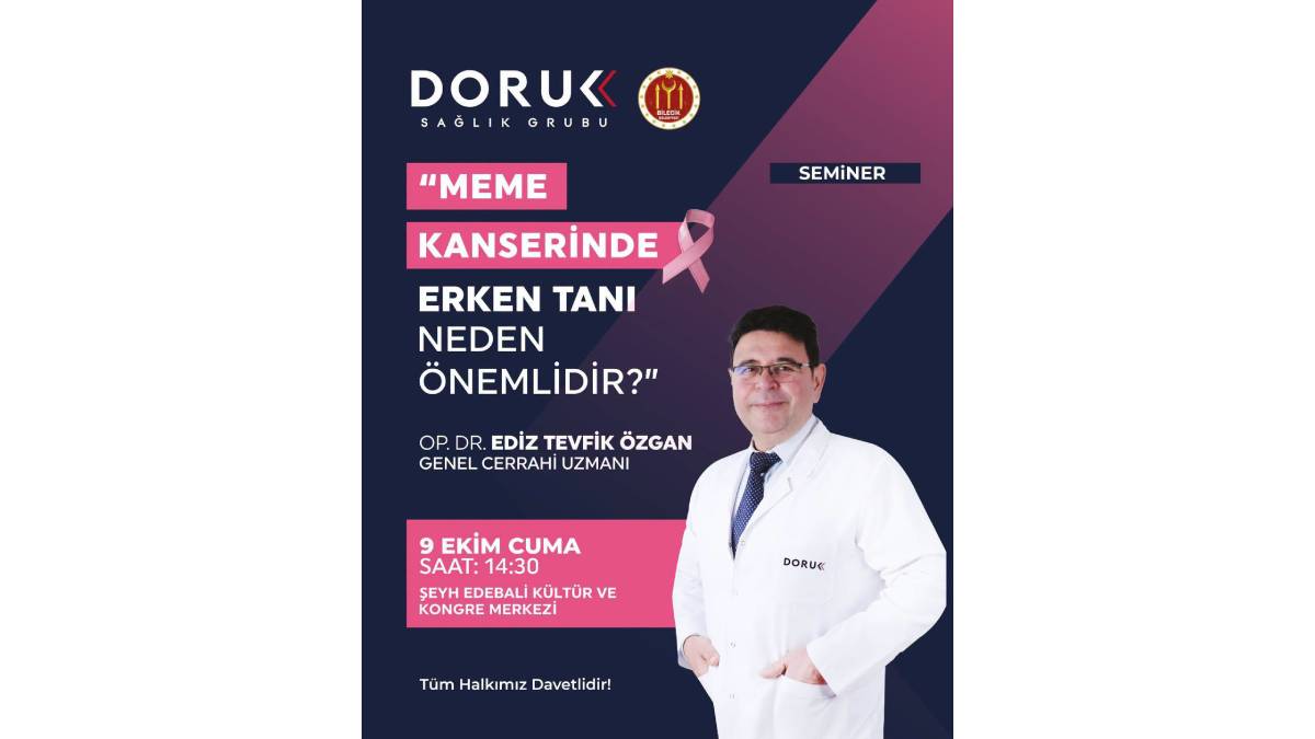 Bilecik Belediyesinden meme kanseri hakkında seminer