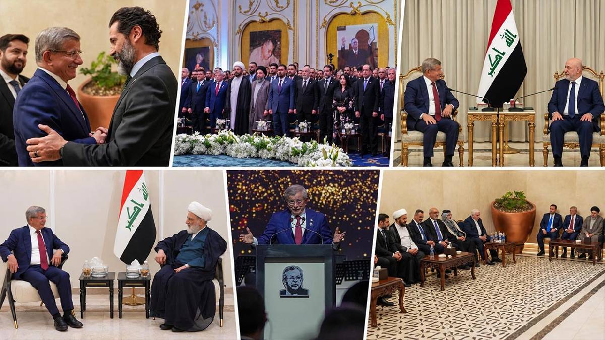 Ahmet Davutoğlu’ndan Irak’ta diplomasi trafiği: Bağdat, Necef ve Kerbela’da tüm kesimlerle temas