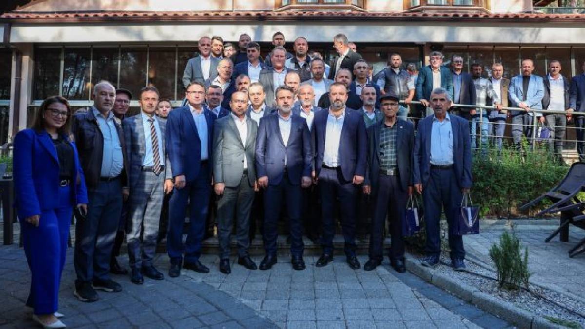 Başkan Vekili Biba, Orhaneli muhtarlarıyla istişare etti