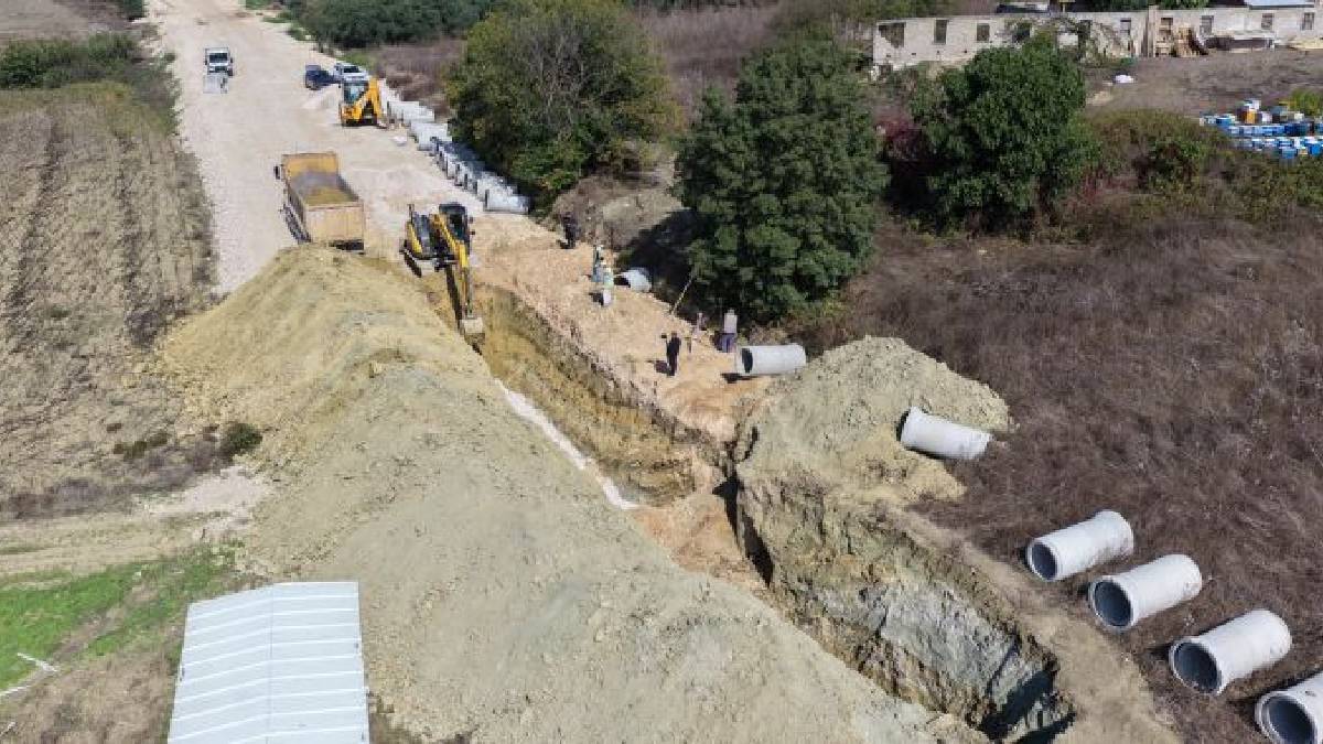 Büyükşehir'den Görükle'de yeni yola yeni altyapı