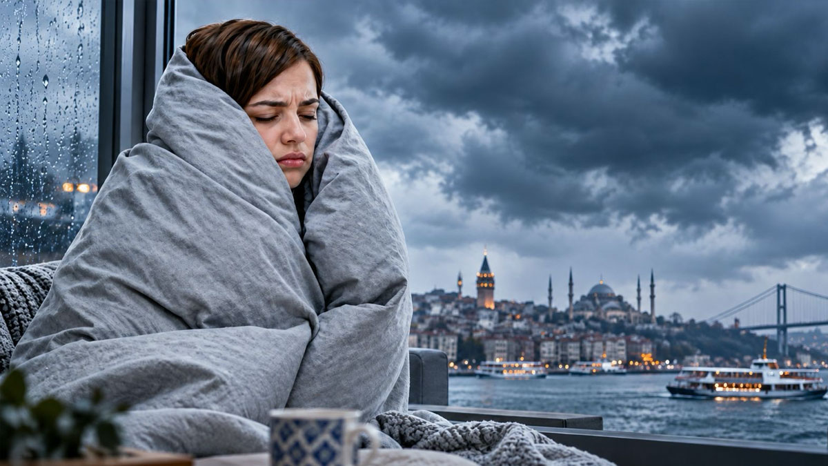 AKOM paylaştı: İstanbul'da hava 8 derece birden soğuyacak