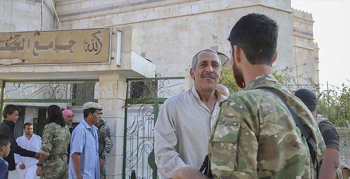 Terör örgütü IŞİD'ten temizlenen Cerablus'ta bayram heyecanı