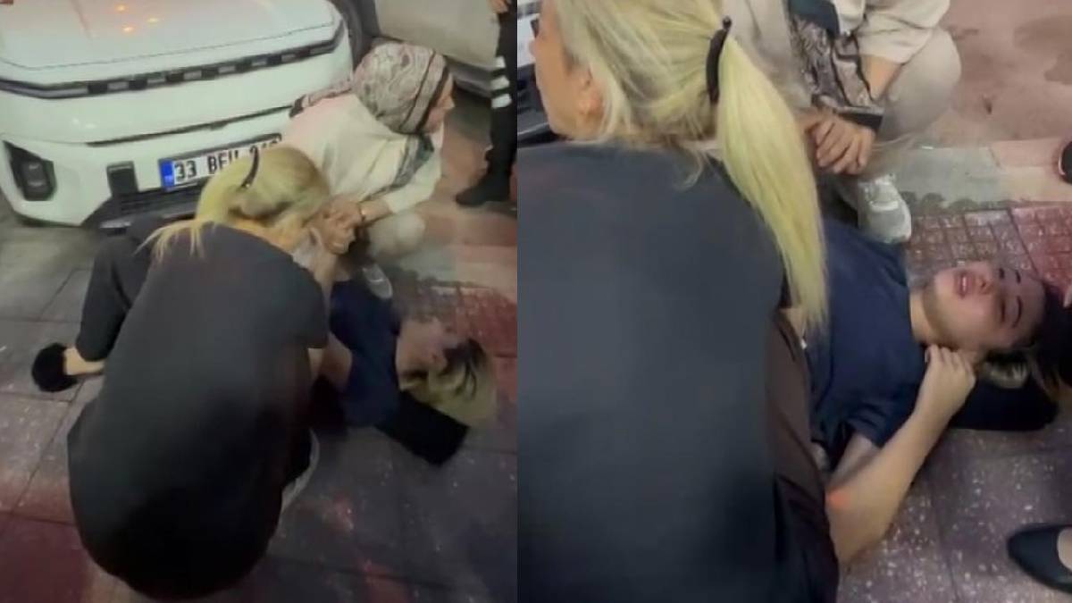 Sokakta yürüyen eşini sırtından bıçakladı