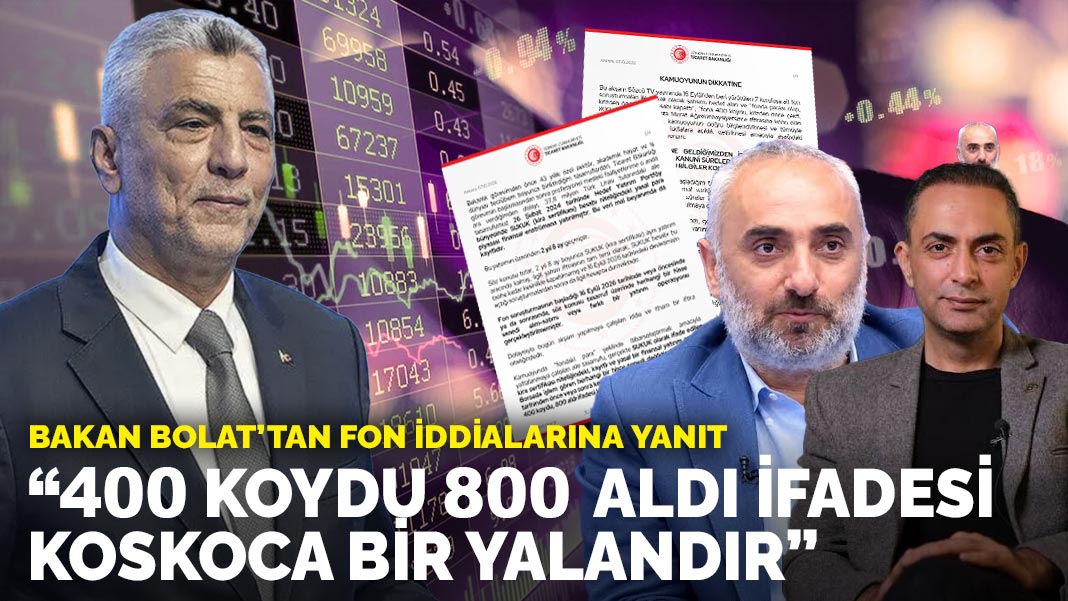 Bakan Bolat: '400 koydu, 800 aldı' ifadesi koskoca bir yalandır